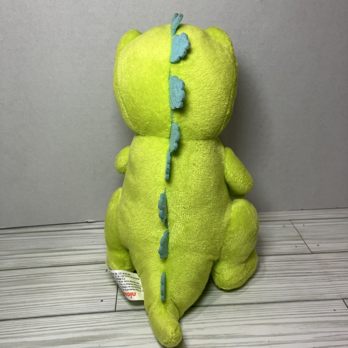 Nickelodeon Rugrats Reptar 10” Plush Toy Just Play 2023 Green