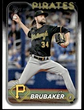 2024 Topps JT Brubaker Pittsburgh Pirates #635