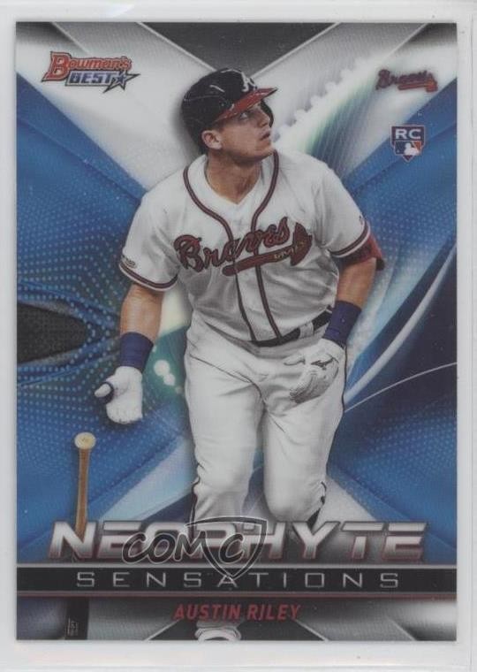 2019 Bowman's Best Neophyte Sensations Austin Riley #NS-3 06bg