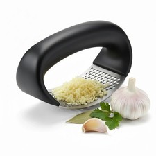 Heavy Duty Garlic Press Stainless Steel Easy Crush Kitchen Mincer Tool