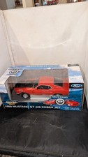 1969 Mustang Gt 428 Cobra Jet Calypso Coral 118 Ertl Mint Edition Chase Car 1969 Mustang Gt 428 Cobra Jet Calypso Coral 118 Ertl Mint Edition Chase Car