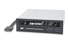 5.25 Inch Bay Adapter Slim Optical Drive 2.5 Trayless Rack HDD SSD USB Hub