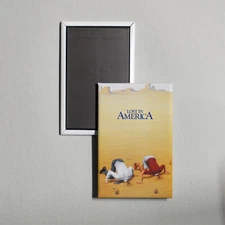 Lost in America Mini Movie Poster Fridge Locker Magnet