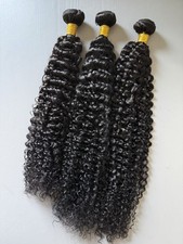 100% Virgin Human Hair Extensions-  3 Bundle deal-  26 28 28 kinky curly