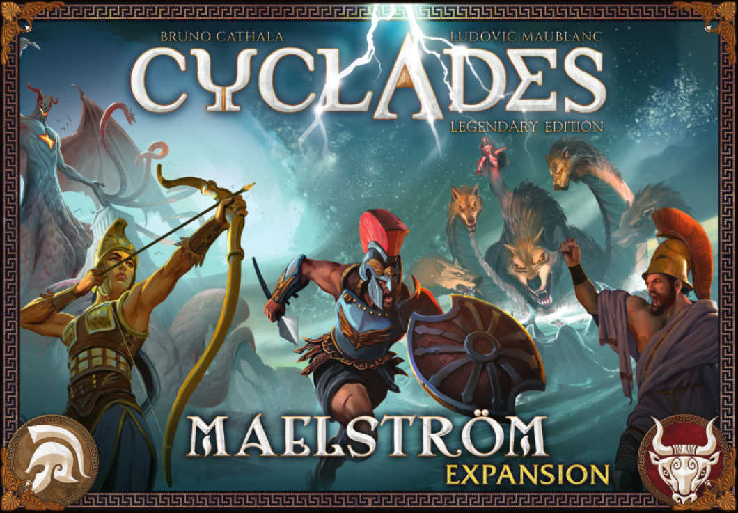 Cyclades: Maelström Deluxe | Board Game Expansion (Brand New & Sealed)