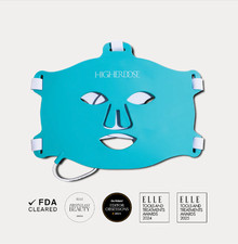 HigherDOSE Red Light Therapy Face Mask NEW Op...