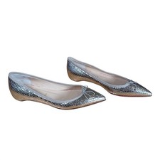 Christian Louboutin Solasofia Flat Lame Sirene Version Gold Size EU 39 US 9