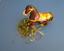 RARE Vintage Tin Wind Up Horse - Haji Japan 1950s.
