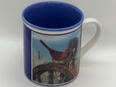 Red Cardinal Coffee Mug 10 oz by Kay Dee Designs/Artwork Randy McGovern EUC