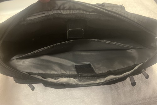 Dell Travel Bag Laptop Computer Briefcase Messenger Shoulder Bag Black - Picture 4 of 12