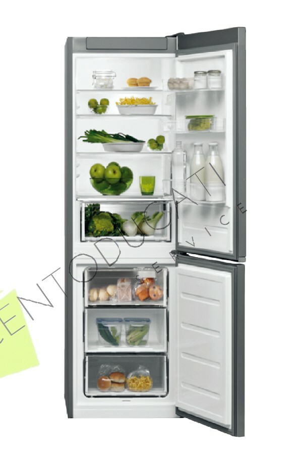 Frigorifero combinato a libera installazione Inox KGLF 182 IN 2