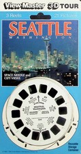 Seattle Washington 3d View-Master 3 Reel Set - Space Needle  City Views SEALED