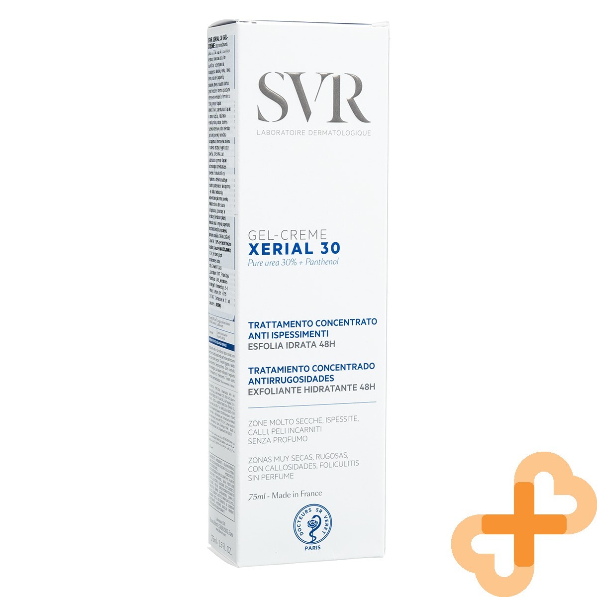 SVR Xerial 30 Gel-Creme Queratolítico Gel Con Urea 30% Contra Ingrown Pelos 75ml
