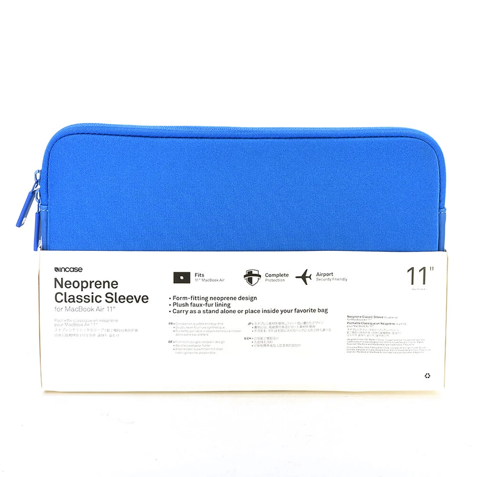 Incase неопреновый MacBook Air 11» классический рукав мягкий чехол - кобальтовый синий - Изображение 2 из 4