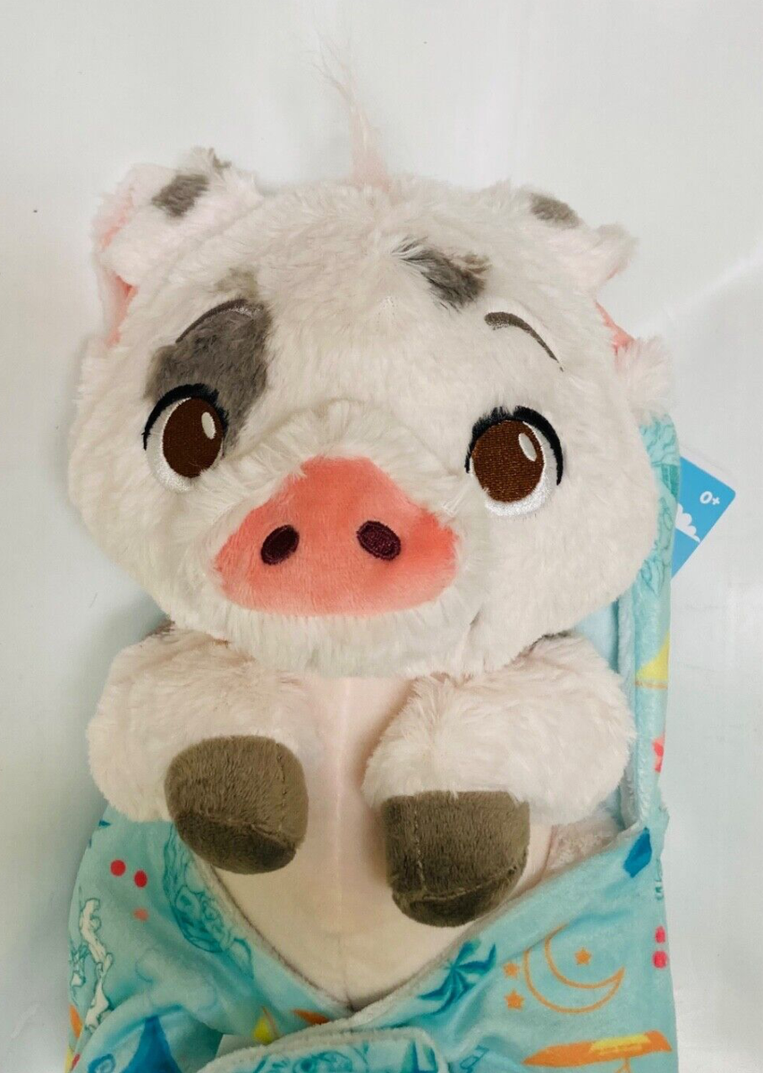 BNWT Disney Parks Babies Moana - Pua in a Blanket Pouch/Swaddle 10