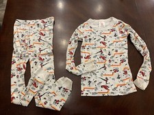 Hanna Andersson Incredibles Pixar Movie 2 Piece Pajama Set Size 8 Long Sleeve