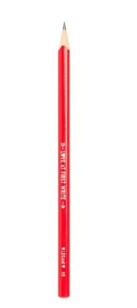 "Legami Bleistift Muttertag \"Love At First Write\" - Neu - Stift In Herzform"-image