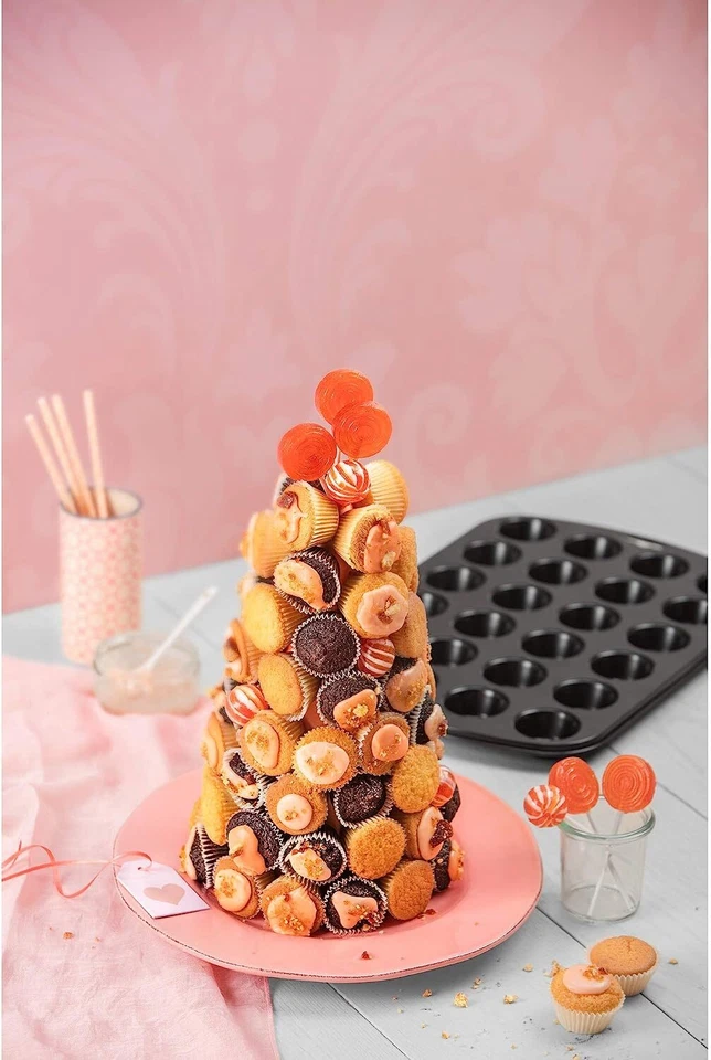 KAISER Inspiration 24er Mini Muffin Backform Blech 38x27cm Antihaft Qualität neu - Bild 2 von 4