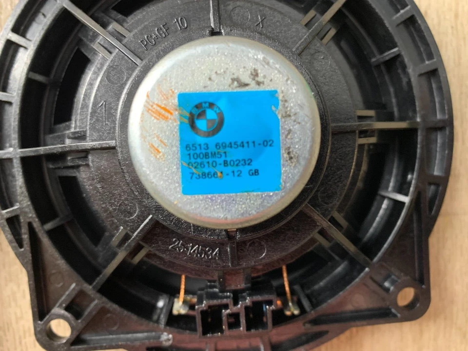 BMW 335 535 E90 E63 E88 OEM 07-13 SET PUERTA DELANTERA HARMAN ALTAVOZ SUPERIOR HIFI Foto 3 de 4