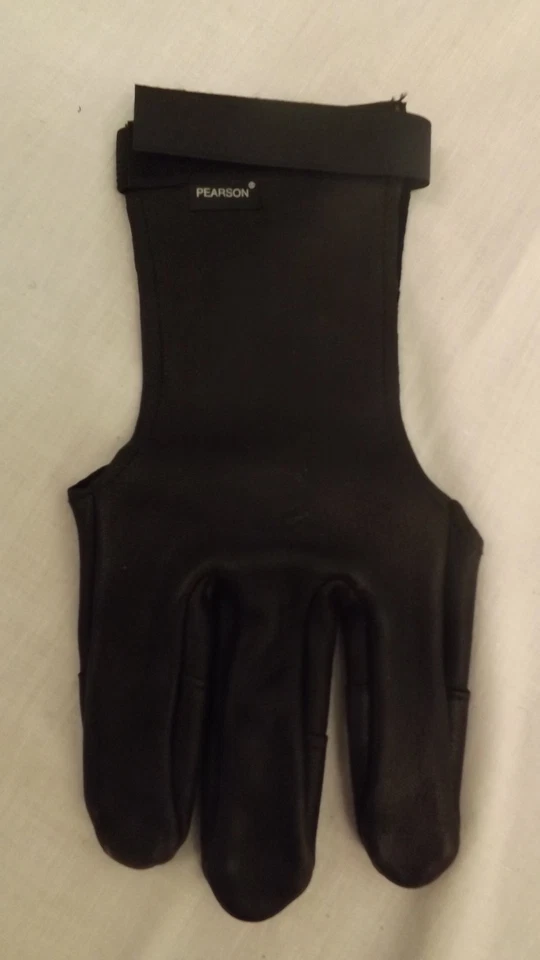 Vtg Pearson Archery Doe Skin Shooting Glove sz Small NEW - Image 3 of 4