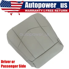 Fit For 1999-2003 Lexus RX300 Driver or Passenger Bottom Leather Seat Cover Gray