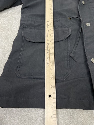 Vintage Woolrich Jacket Womens Large Black Hooded Full Zip Made in USA - Picture 8 of 14