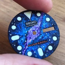 Handpainted Glaxy SKX007 Dial
