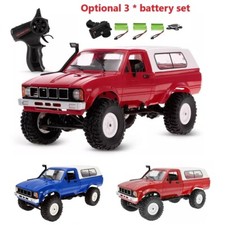 Coche de radiocontrol WPL C24 escala completa 1:16 2.4G 4x4 Rock Crawler Buggy camión de escalada en carretera