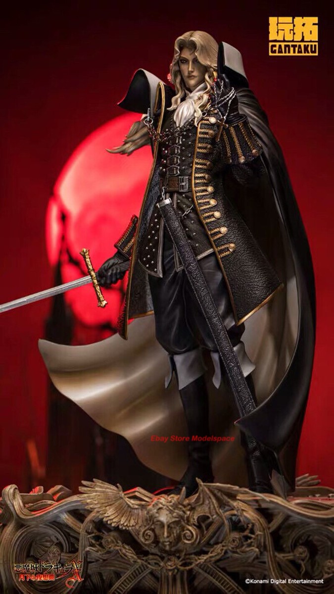 GANTAKU Castlevania Symphony of the Night Alucard Statue Painted