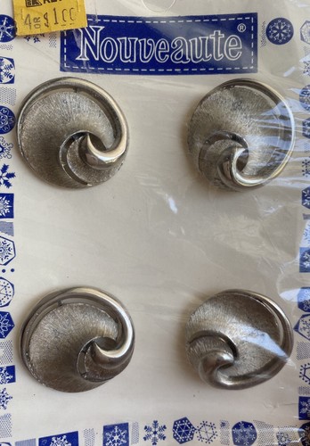 Lote de dos paquetes de metales vintage para hacer joyas o botones Estate - Imagen 5 de 7