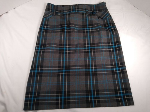Brandon Thomas Women's Skirt, size 8 Grey poly blend, stylish, sharp!