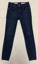 Pilcro and the Letterpress High-Rise Dark Wash Denim Leggings Women  s Sz 27 EUC 