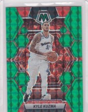 2022-23 Panini Mosaic KYLE KUZMA Green Mosaic Prizm #91 Wizards