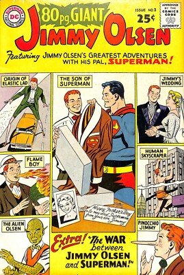 Jimmy Olsen Issue #2 80 Page Giant Comic Book 1964