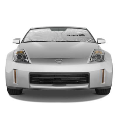 for Nissan 350Z Universal Silver Reflective Sun Shade (size: 64