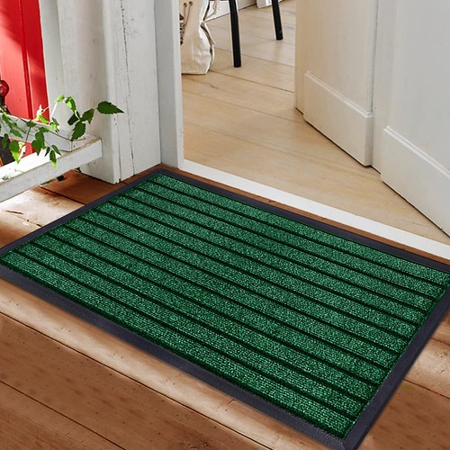 Heavy Duty Rubber Mat Non Slip Door Mats Indoor Outdoor Rug Washable Rugs Carpet - Picture 6 of 19