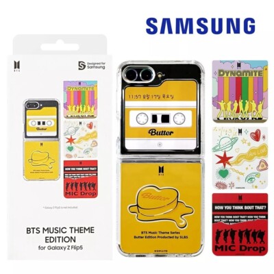BTS X Samsung Suit Case With Flip Suit Card 4pcs Set For