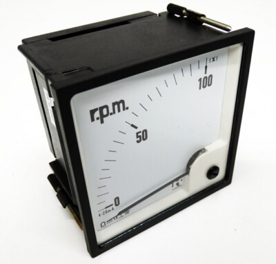 Rishabh PQ96 16055 Rotary Coil Instrument 4...20mA 0...100% RPM -Unused-
