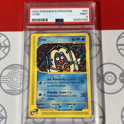 PSA 9 MINT Jynx 83/165 Pokemon 2002 Expedition 7020 | eBay