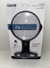 Carson Optical HF66 MagniShine LED Lighted Hands-Free Magnifier-