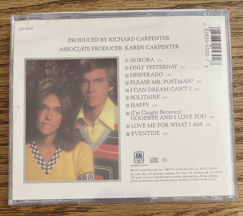 THE CARPENTERS "Horizon" CD 1998 ~ STILL SEALED ~ WOW! - Picture 2 of 6