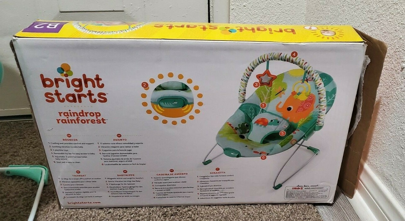 raindrop rainforest bouncer