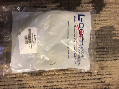 (10)L-Com Shielded Cat 6 Cable, Gray 15.0 ft RJ45 / RJ45 PVC Jacket ...