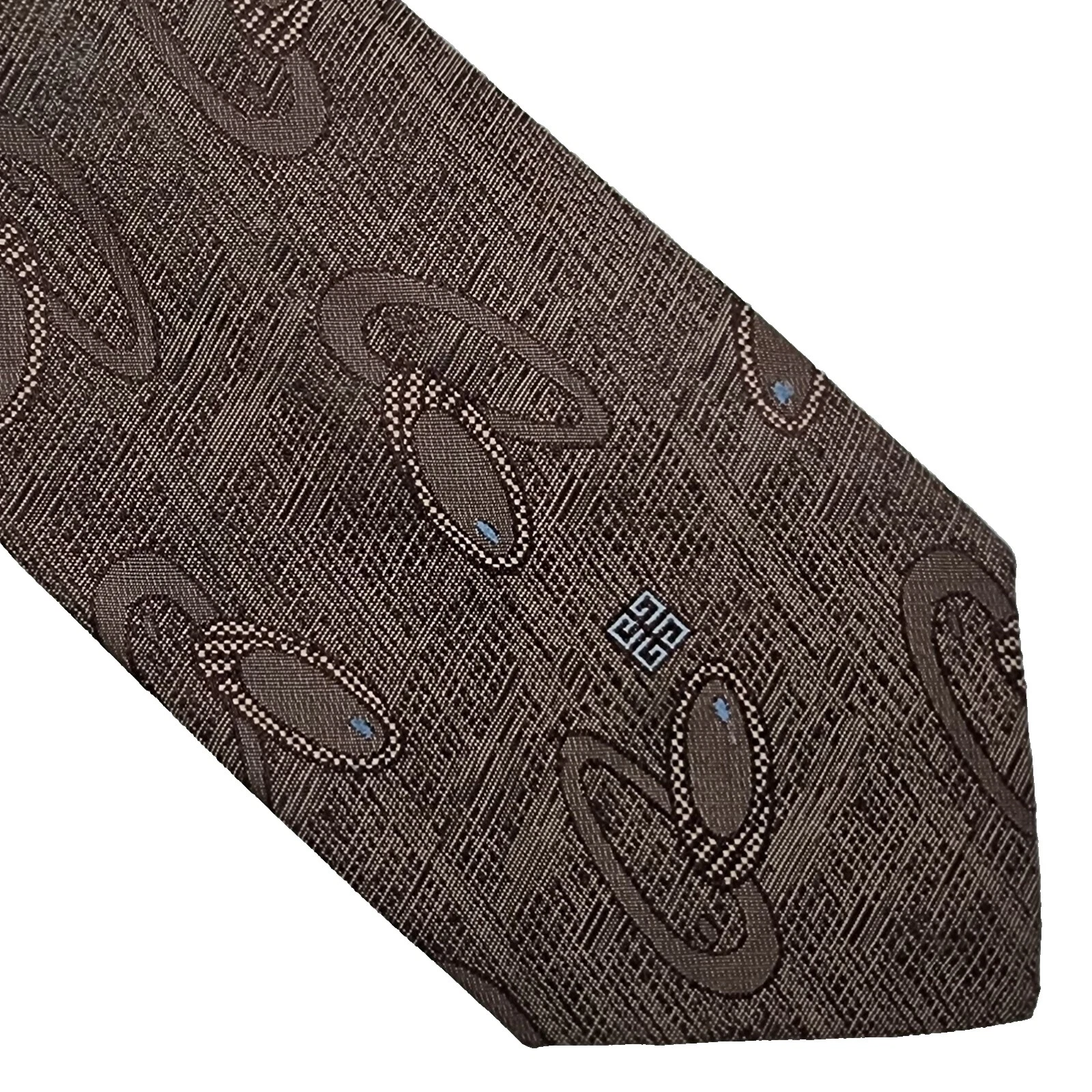 Mezcla de seda Accesorios Vintage 1960s geométrica