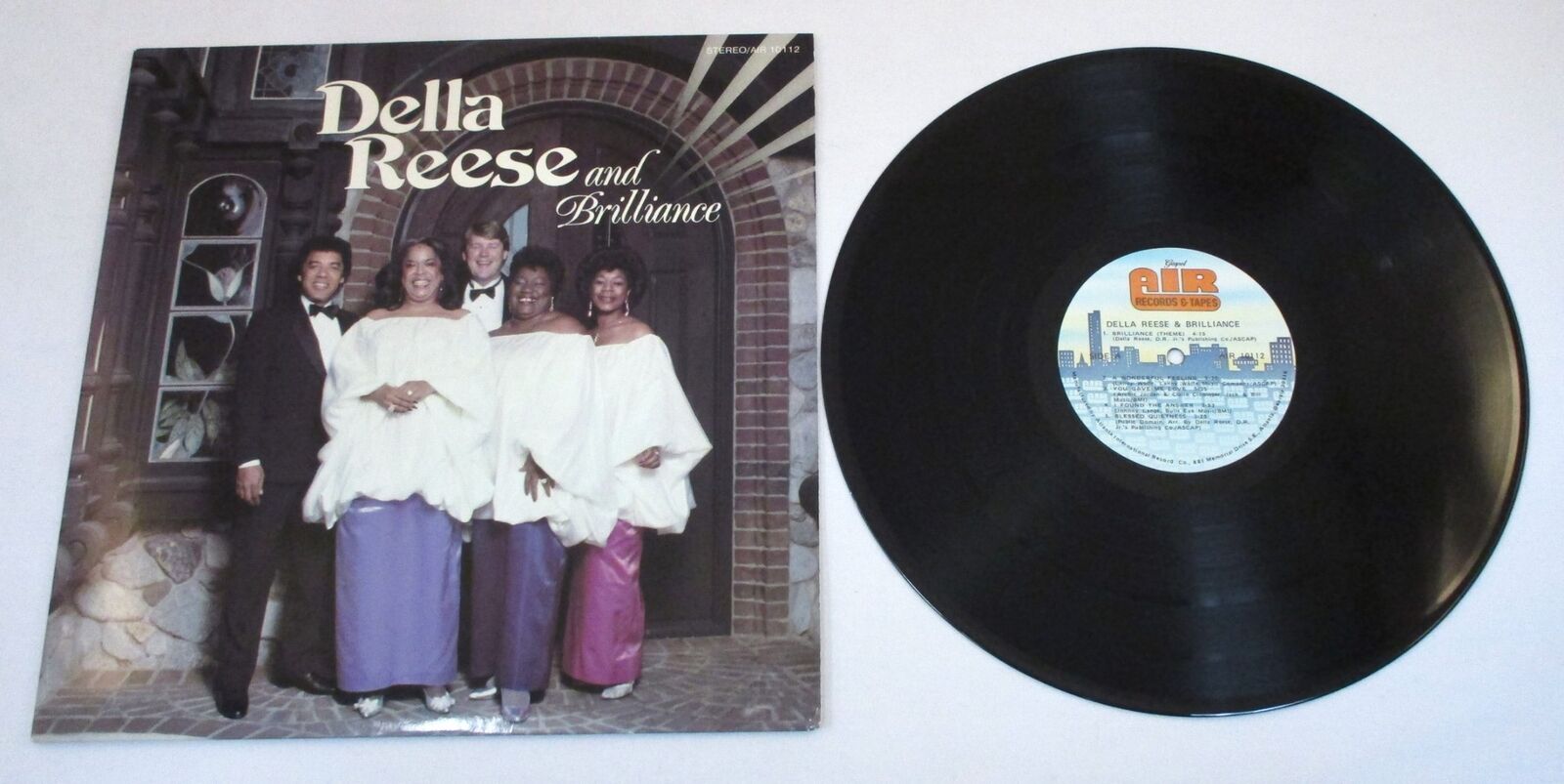 DELLA REESE AND BRILLIANCE SIGNED VINYL LP AUTOGRAPH SIGNATURE Gospel Soul Funk