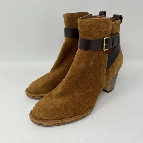 Clarks Ankle Boots Womens Size 6 Suede 