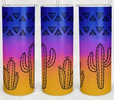 Gradient Cactus 20 ounce Tumbler