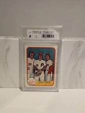 💎 1981 Fleer - No Number on Back #645 Mike Schmidt, Pete Rose, Larry Bowa