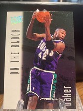 1996-97 Fleer Ultra Basketball #124 Vin Baker On The Block