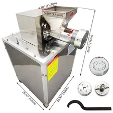 110V 110V Commercial Automatic Pasta Making Machine Penne Fusilli Pasta Machine